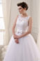 Открытое пышное свадебное платье S-16-073 (2)